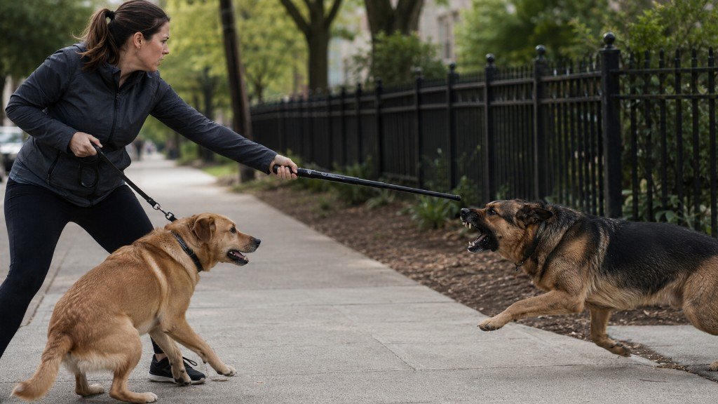 Bastão Retrátil Serve Para Se Defender de Cachorro? Como Funciona na Prática