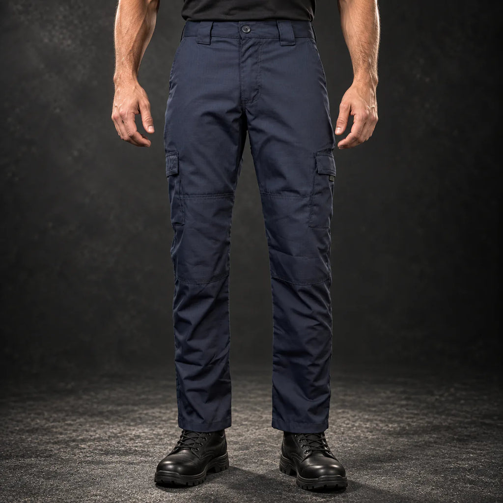 Calça tática Centrus azul em Rip-Stop, vista 1