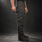 Calça tática Centrus multicam black em Rip-Stop, vista 2