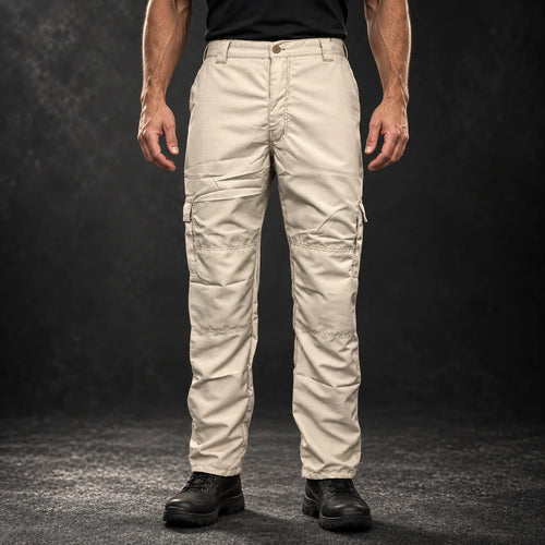 Calça tática Centrus coyote em Rip-Stop, vista 1