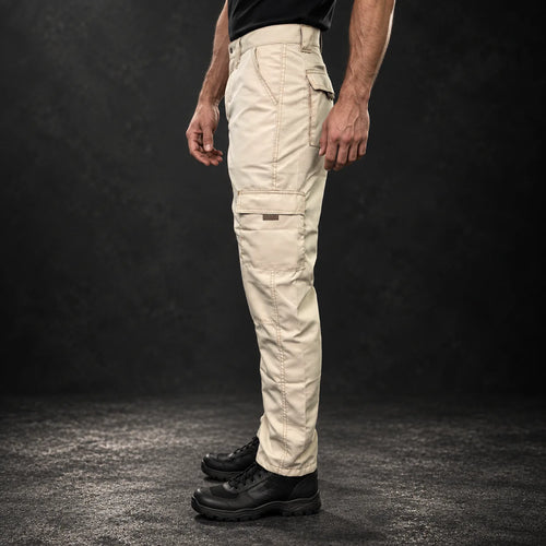 Calça tática Centrus coyote em Rip-Stop, vista 2
