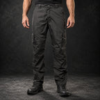 Calça tática Flex 1912 preta em Rip-Stop, vista 1