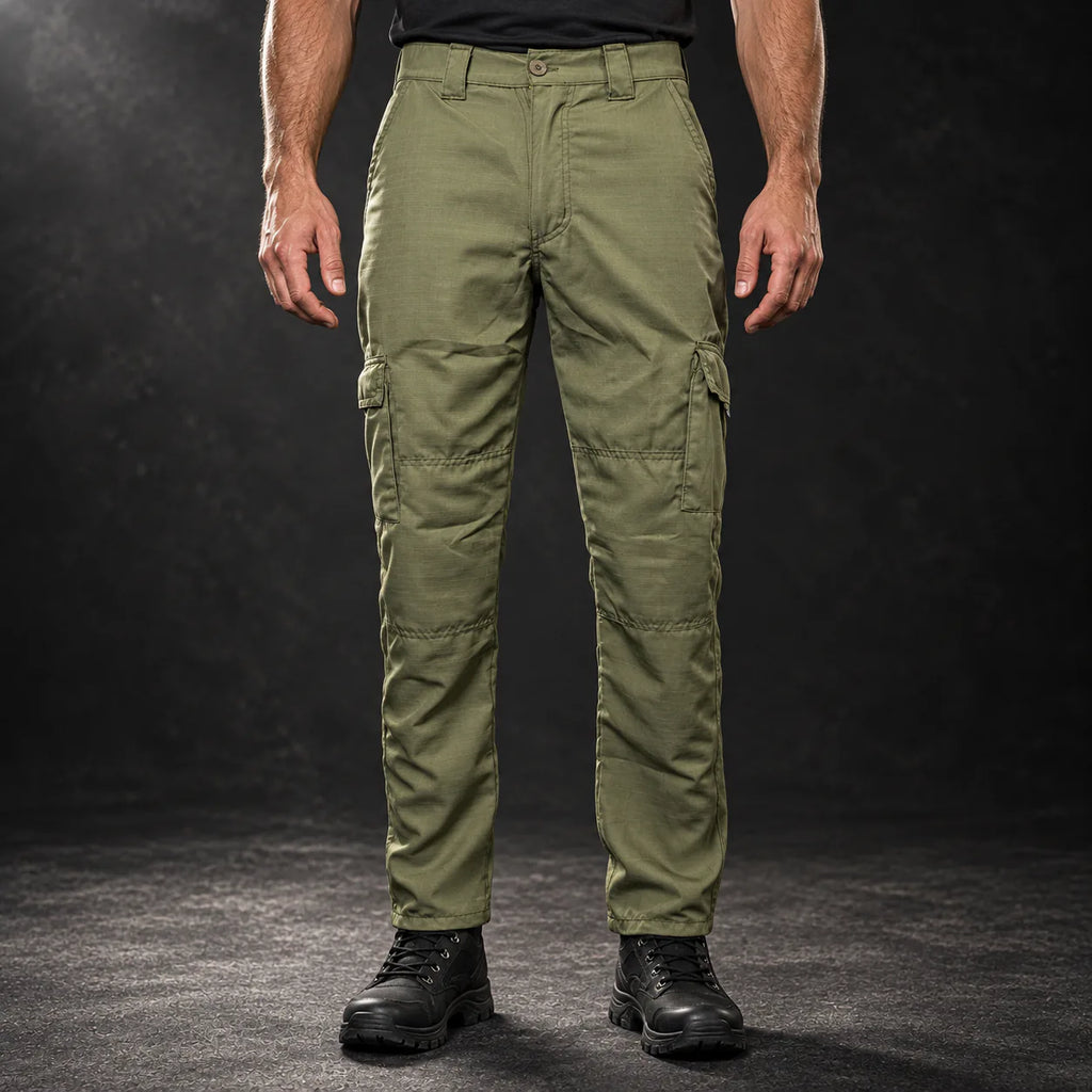 Calça tática Centrus verde em Rip-Stop, vista 1