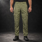 Calça tática Centrus verde em Rip-Stop, vista 1
