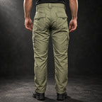 Calça tática Centrus verde em Rip-Stop, vista 3
