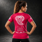 Camiseta Snake rosa Dry Fit da Brazil Spec Ops