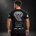 Camiseta Snake preta Dry Fit da Brazil Spec Ops