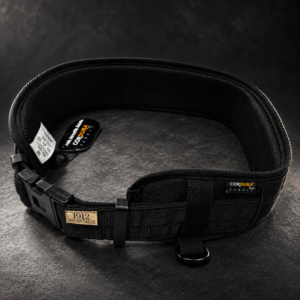 Cinto tático Veltrus em Cordura 1000D com sistema MOLLE, vista 2