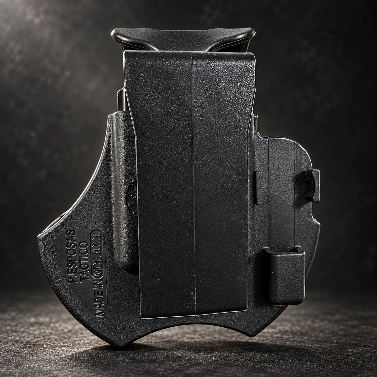 Porta Algemas Tático com clip para cinto, colete ou base modular